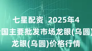 七星配资  2025年4月25日全国主要批发市场龙眼(乌圆)价格行情